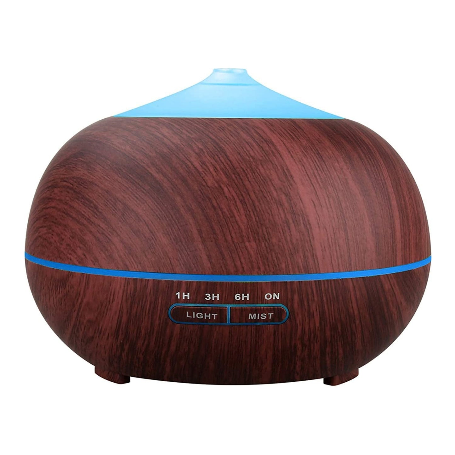 Aromatherapy LED Diffuser – Wood Grain & Color Changing Mist